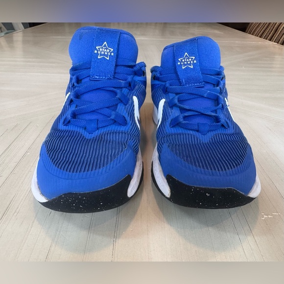 Nike Star Runner 4 Kids' Shoes - Hyper Royal Blue - Size 13c - Picture 4 of 13